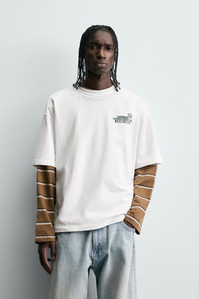 SLOGAN PRINT T-SHIRT - Image 2