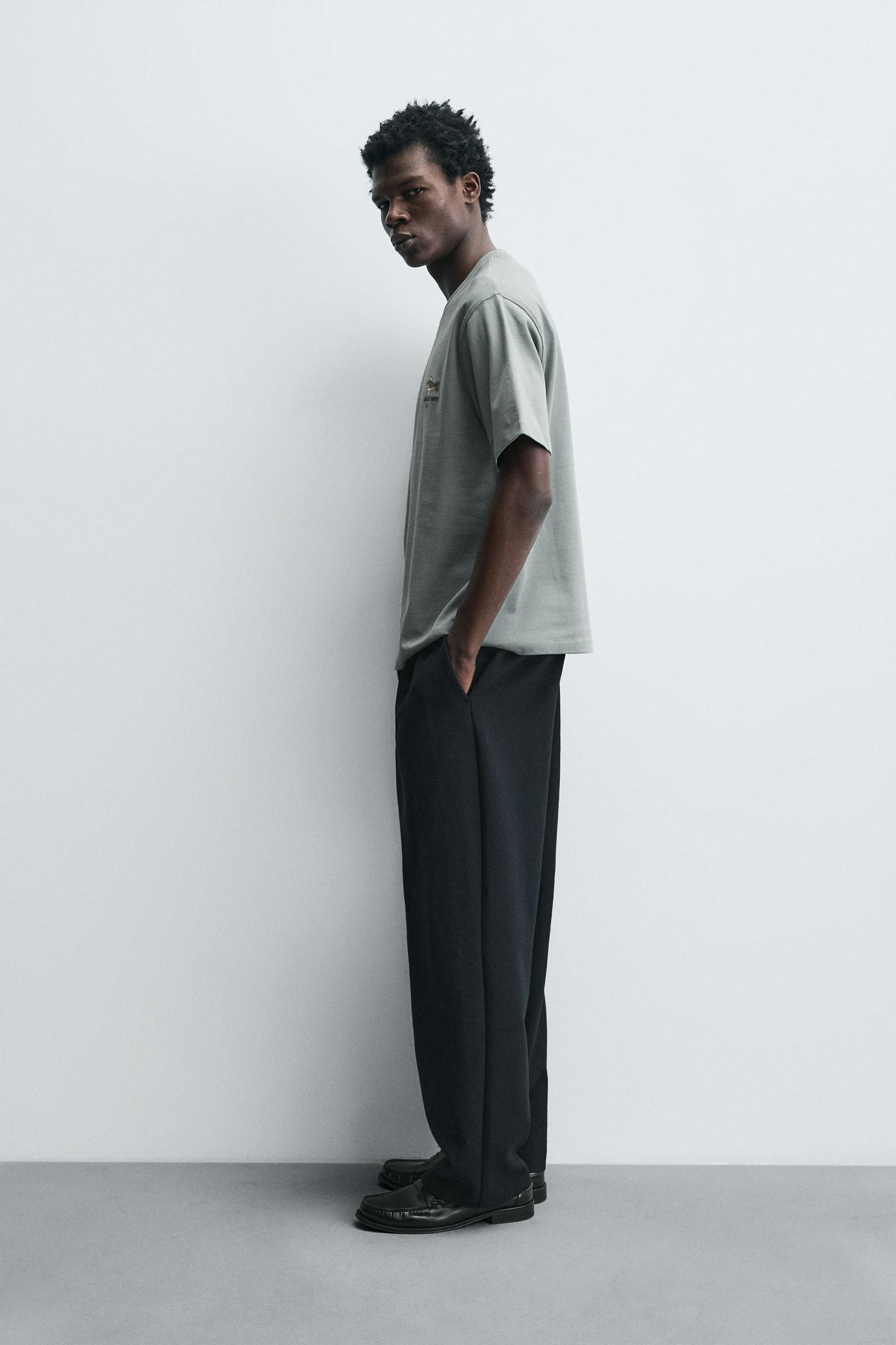 EMBROIDERED FISH T-SHIRT - Image 4