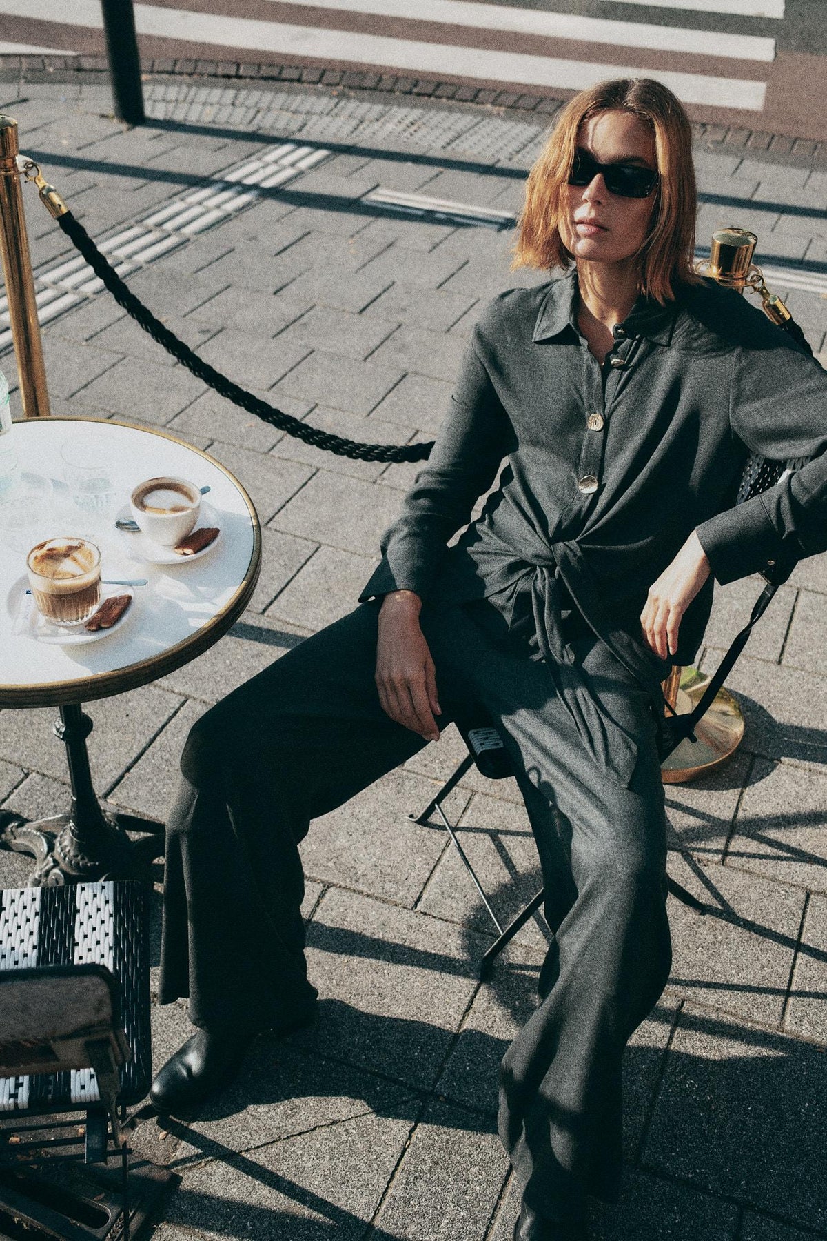 Hose mit geradem Bein