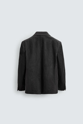 DOUBLE-BREASTED CORDUROY BLAZER - Image 7