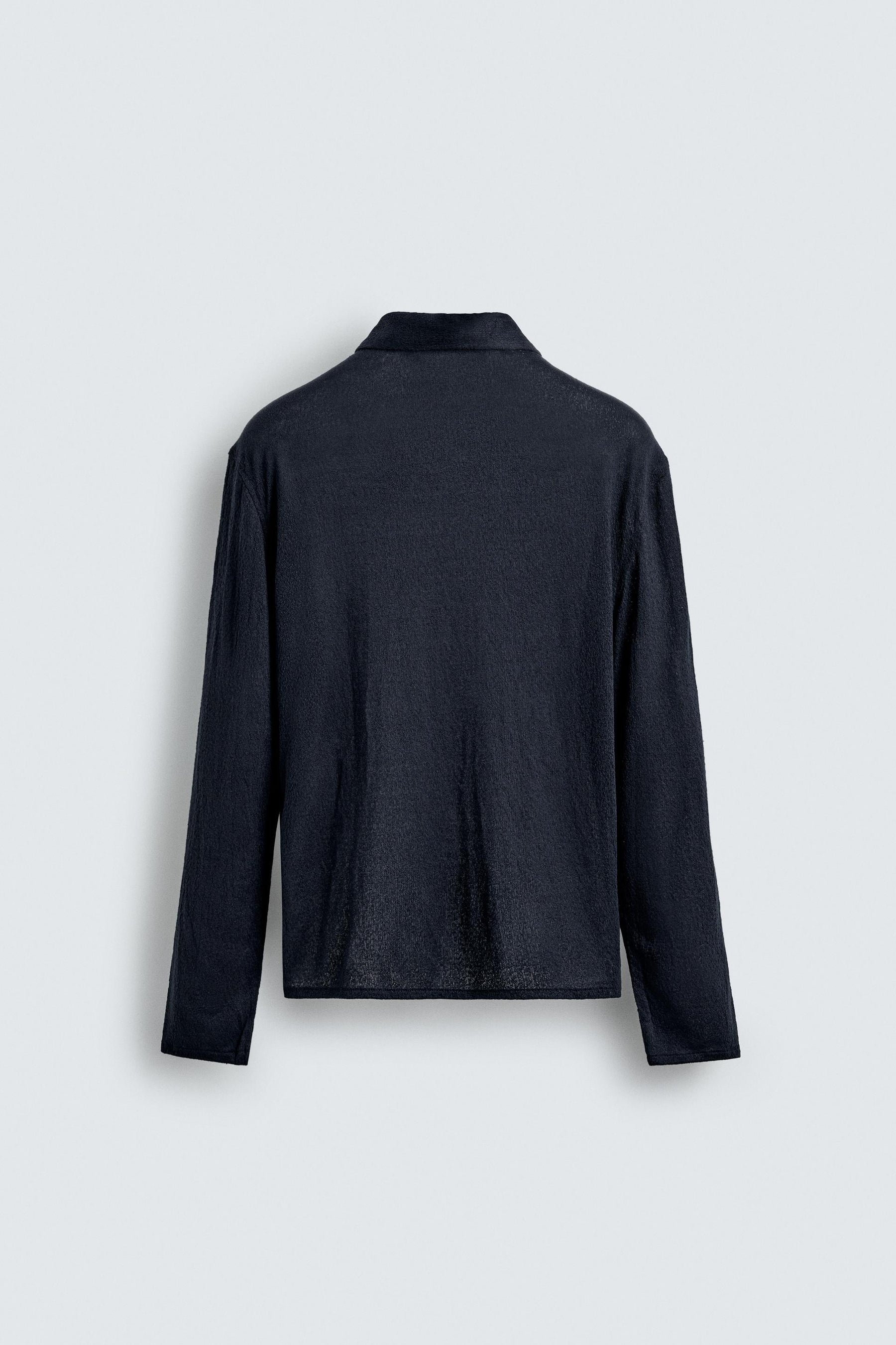 Polohemd aus strukturiertem Strick