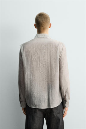 FLOWING JACQUARD SHIRT - Image 3