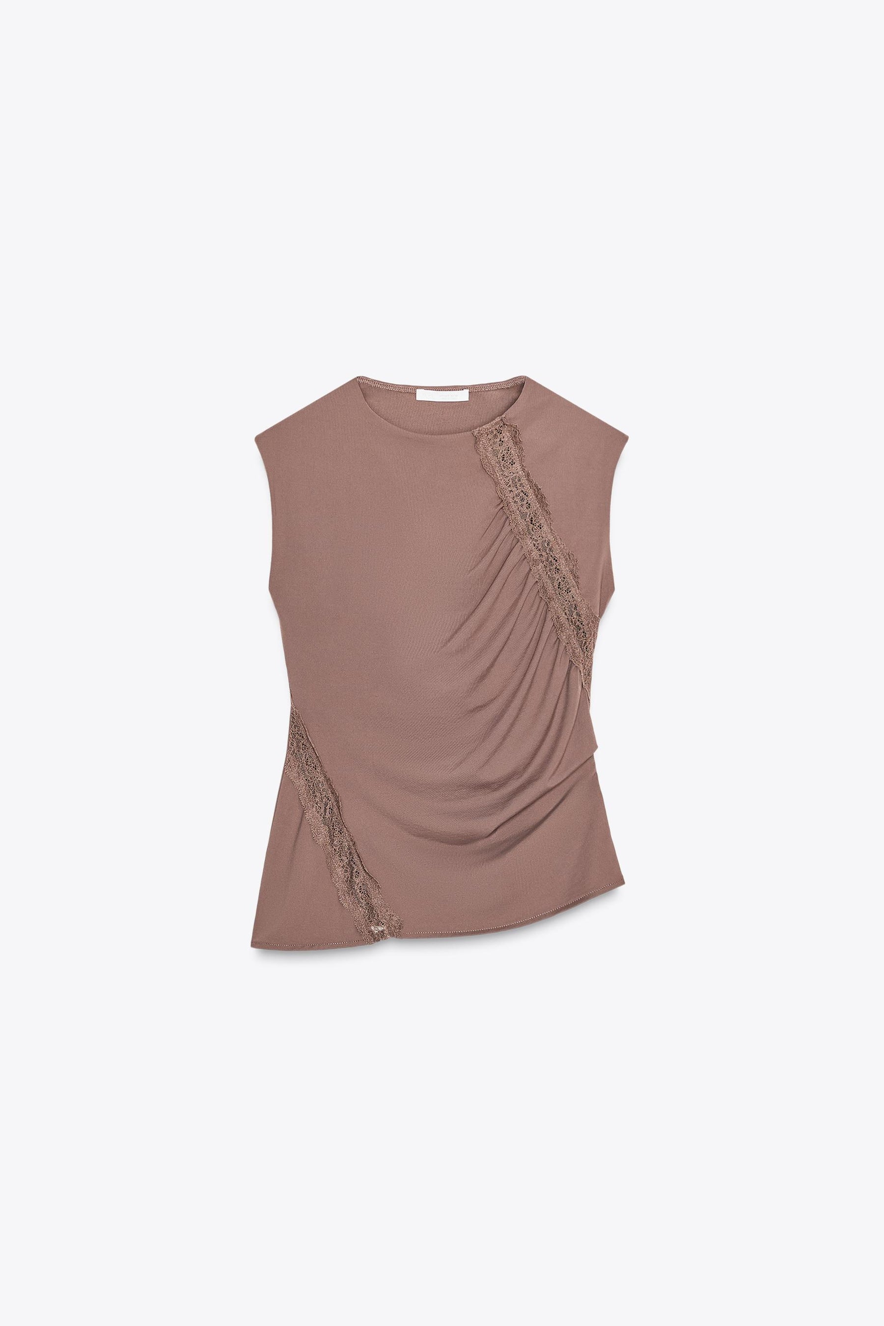 POLYAMID-SPITZEN-TOP