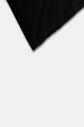 Seitlich drapiertes T-Shirt