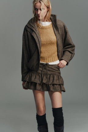 JACKE AUS WOLLMISCHUNG