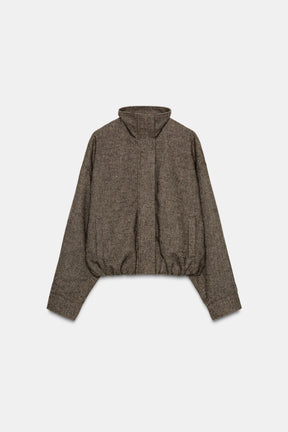 JACKE AUS WOLLMISCHUNG