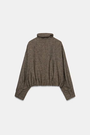 JACKE AUS WOLLMISCHUNG