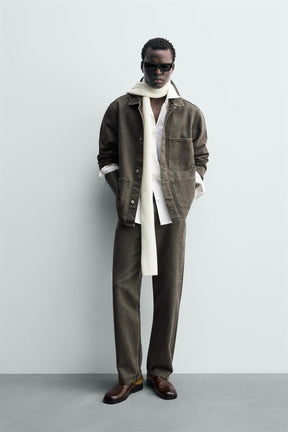 DENIM JACKET WITH POCKETS - Image 1