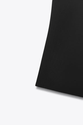 Polyamid-Top mit hohem Kragen