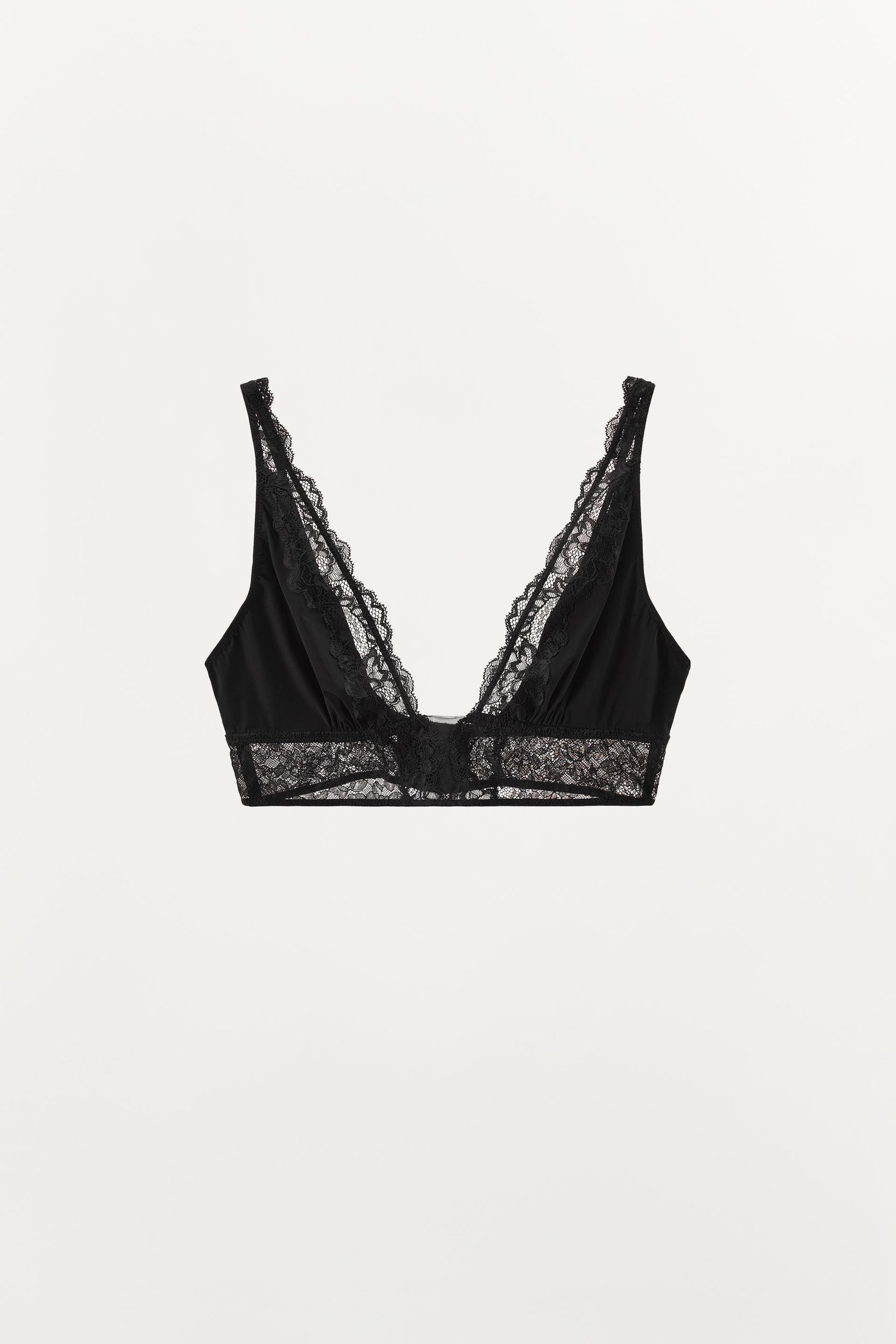 Dreieckiges Spitzen-Bralette