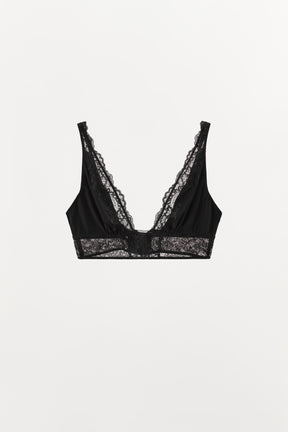 Dreieckiges Spitzen-Bralette