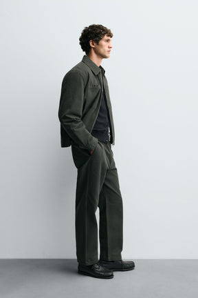 QUILTED OVERSHIRT WITH POCKETS - Image 4