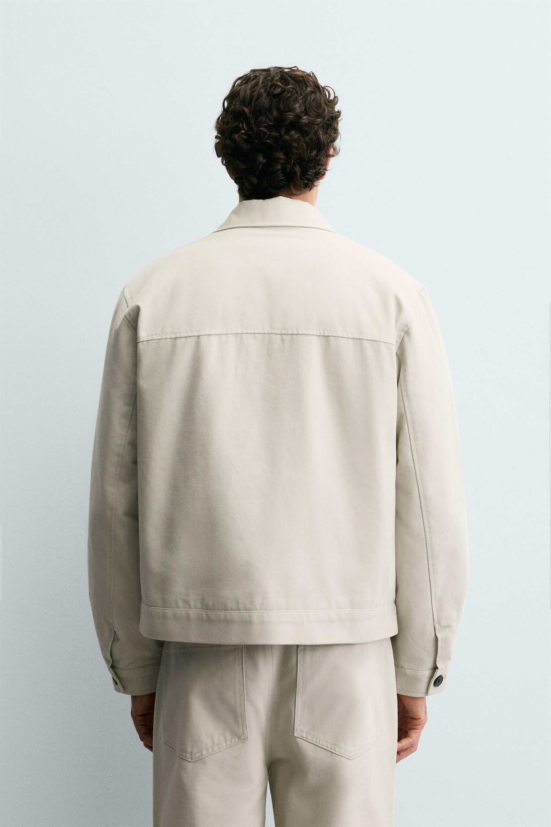 QUILTED OVERSHIRT WITH POCKETS - Image 3