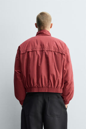 WAXED FINISH QUILTED JACKET - Image 3