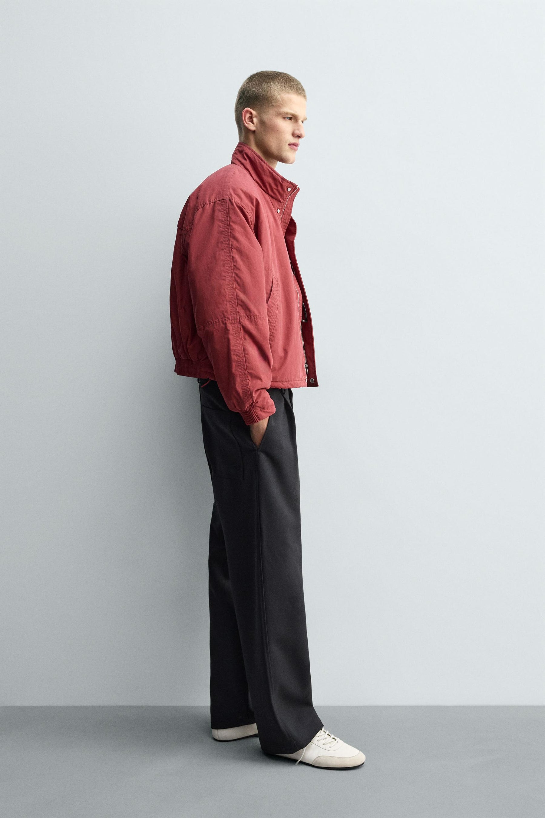 WAXED FINISH QUILTED JACKET - Image 4