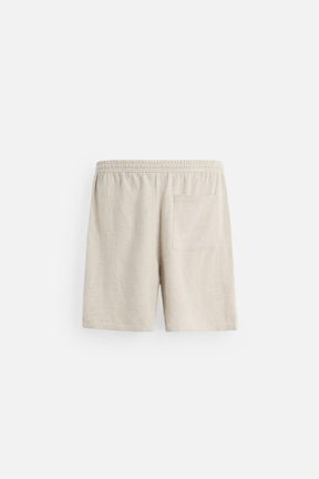 LINEN - VISCOSE BERMUDA SHORTS - Image 7