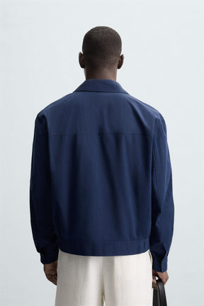 REGULAR FIT BOMBER JACKET - Image 3