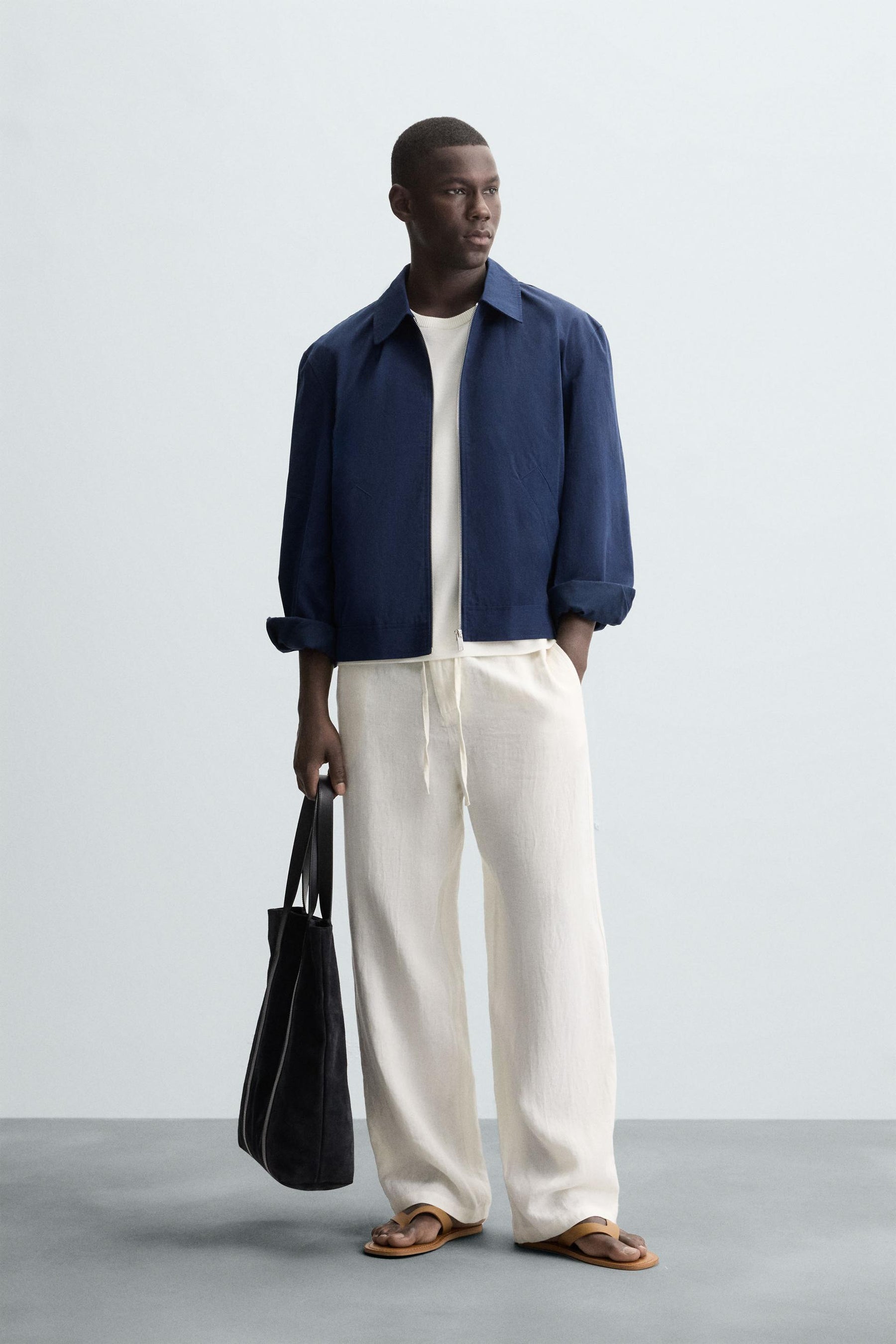 REGULAR FIT BOMBER JACKET - Image 1