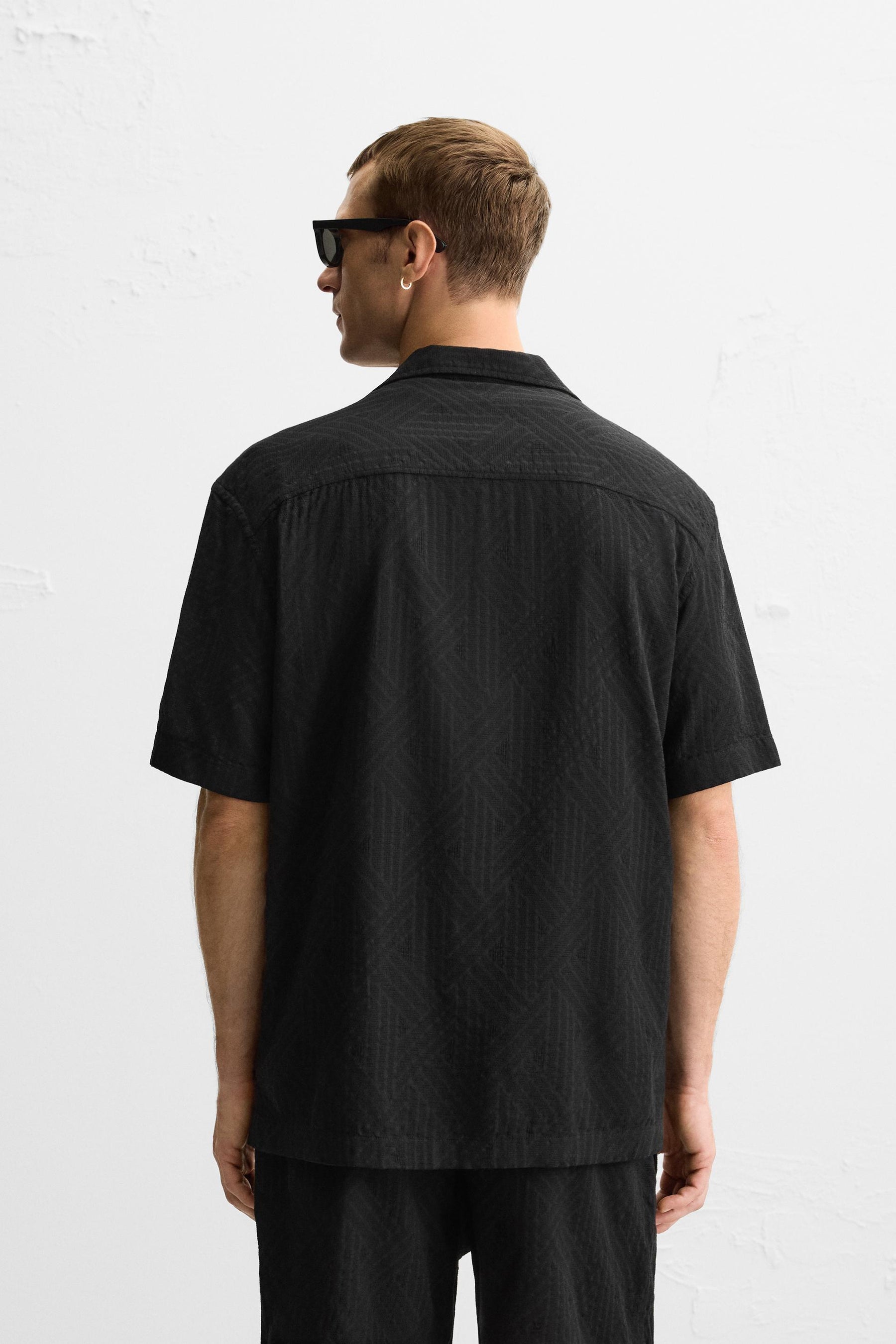 GEOMETRIC JACQUARD SHIRT - Image 3