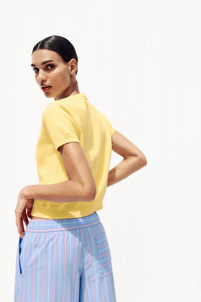 Cardigan mit Kunstperlen-Krawatte