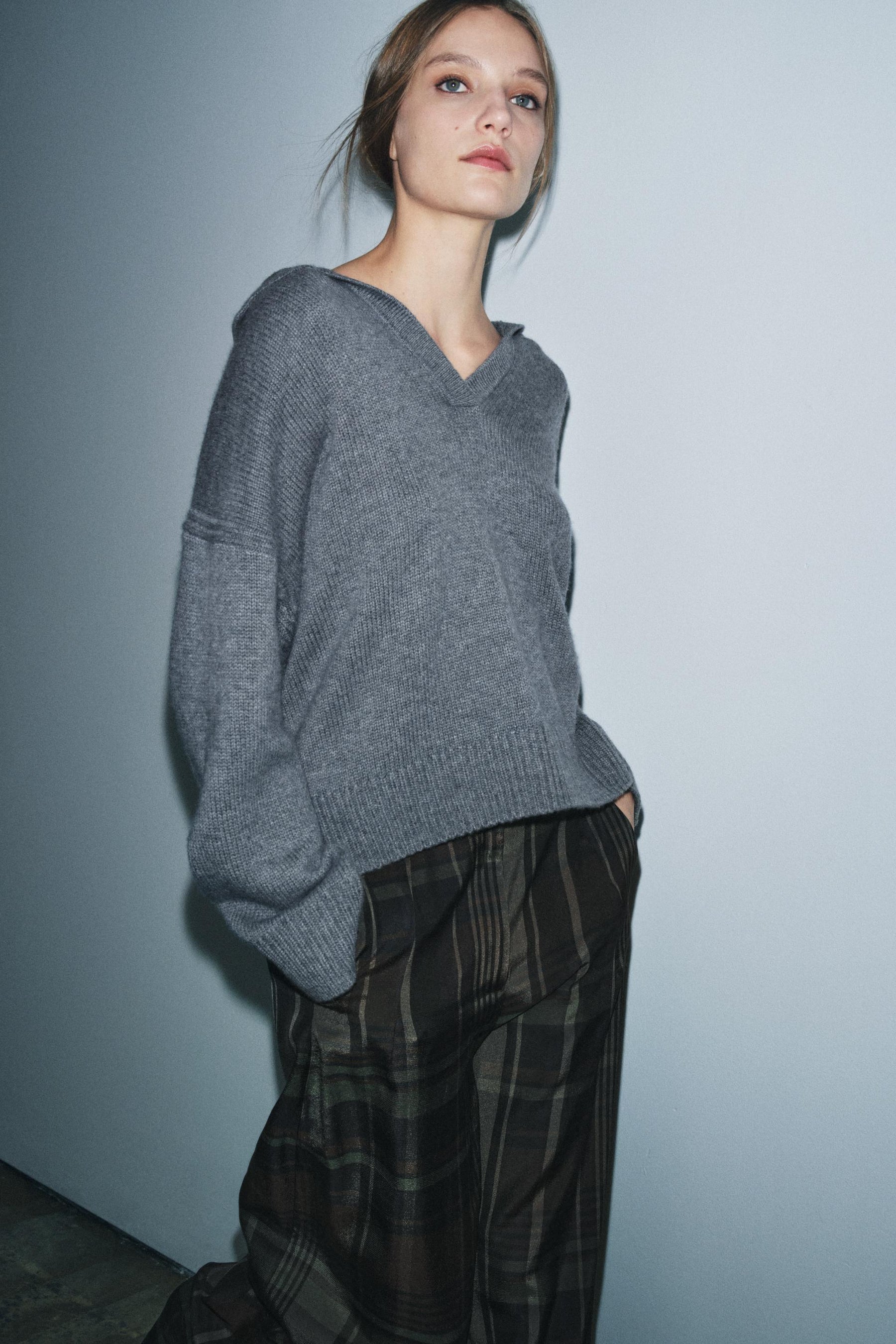 Woll-Kaschmir-Pullover