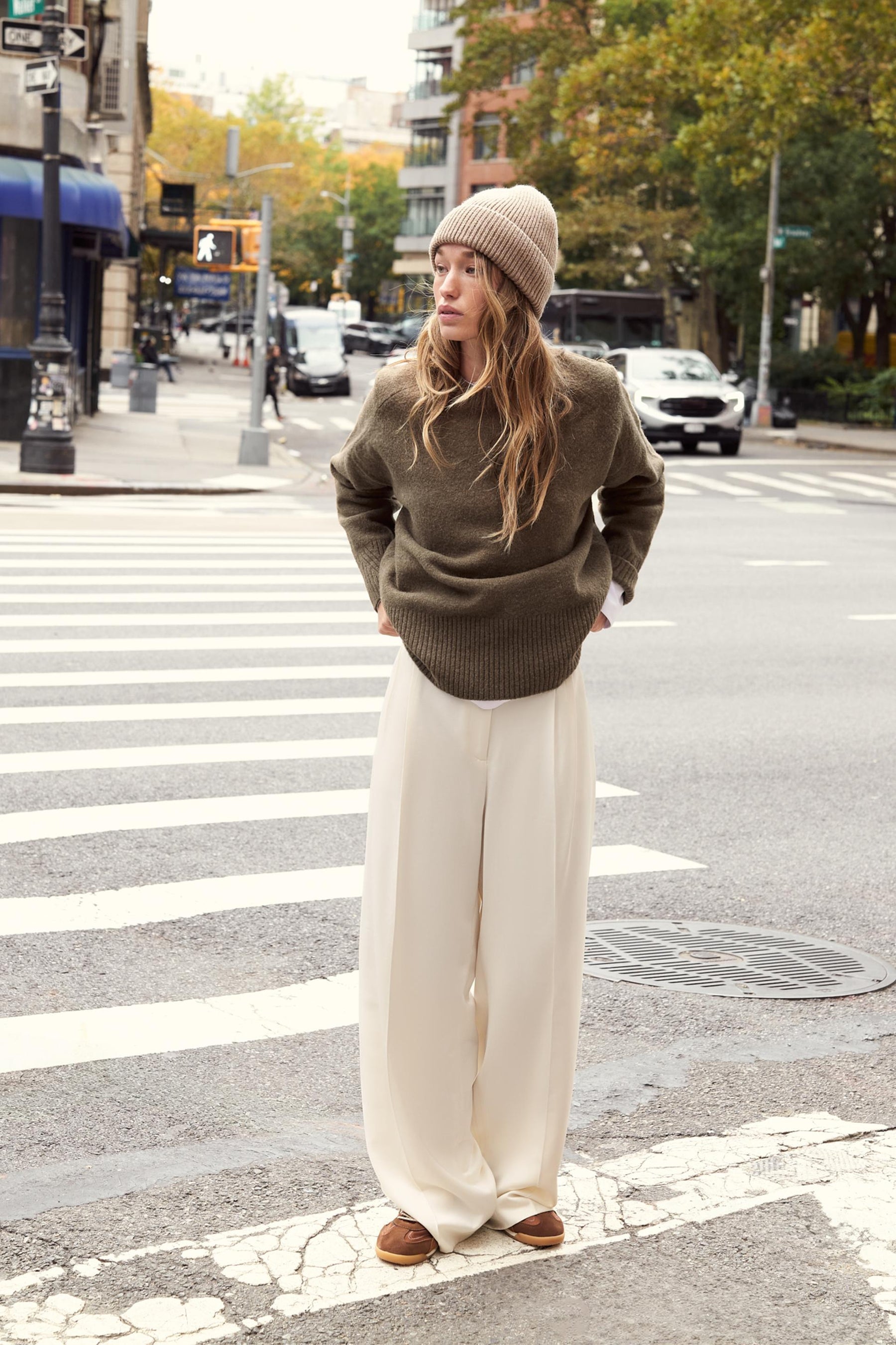 Weicher Strickpullover