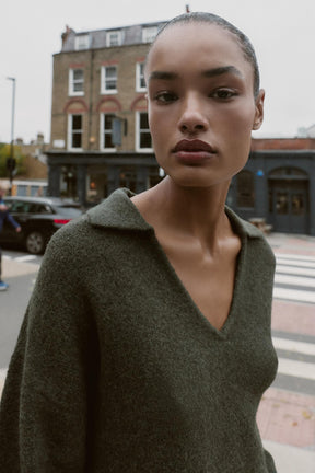 Weicher Strickpullover