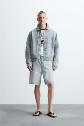 BASIC DENIM JACKET - Image 1