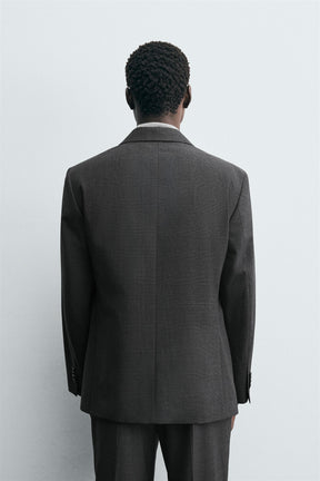 CHECK SUIT BLAZER - Image 3