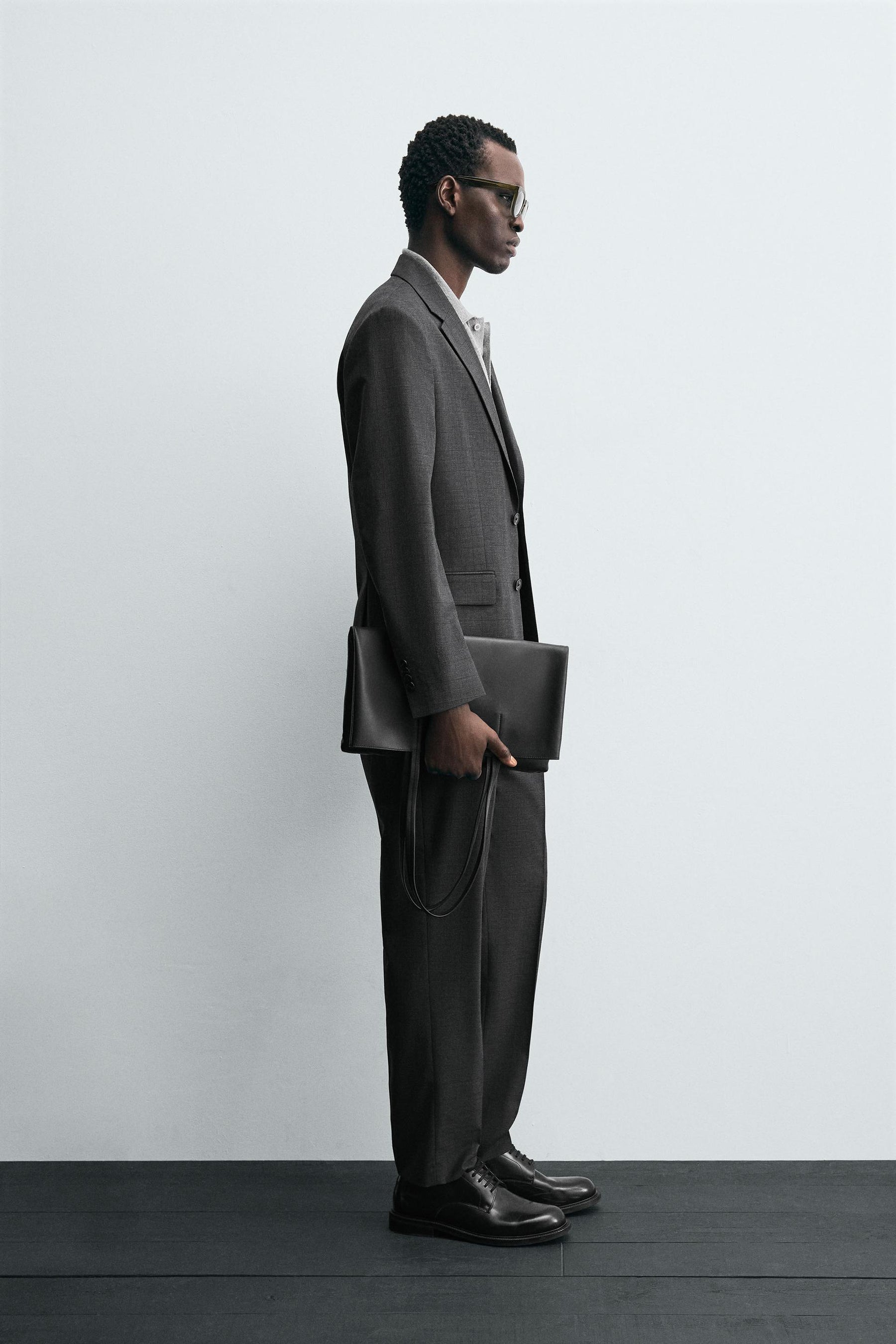CHECK SUIT BLAZER - Image 4