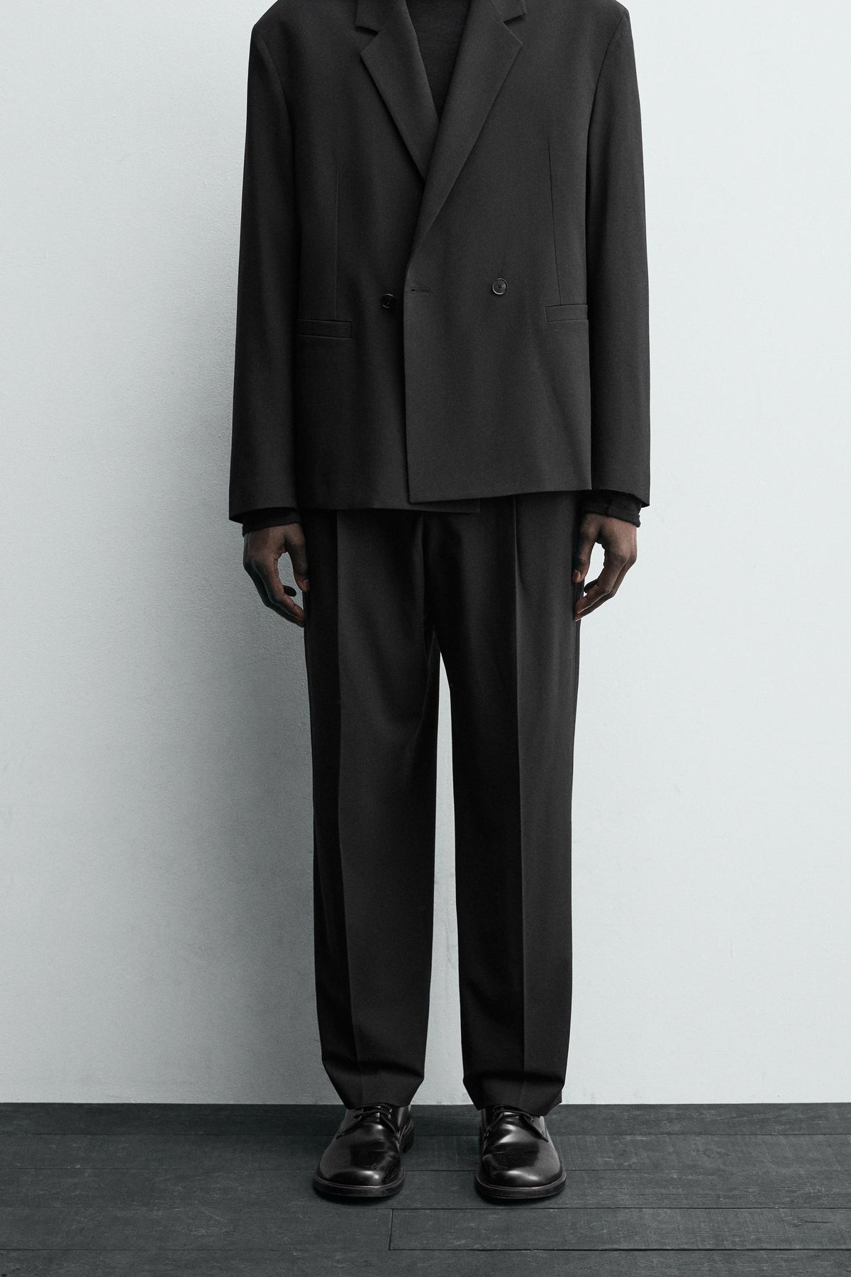 WOOL SUIT TROUSERS - Image 2