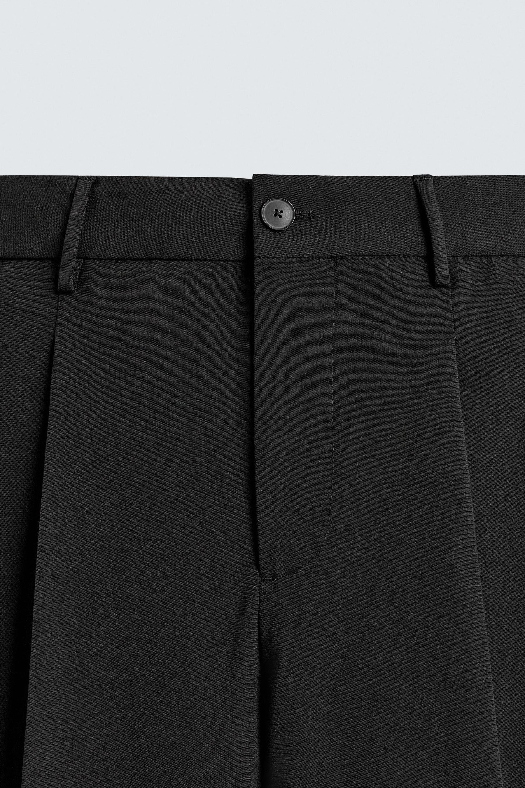 WOOL SUIT TROUSERS - Image 8