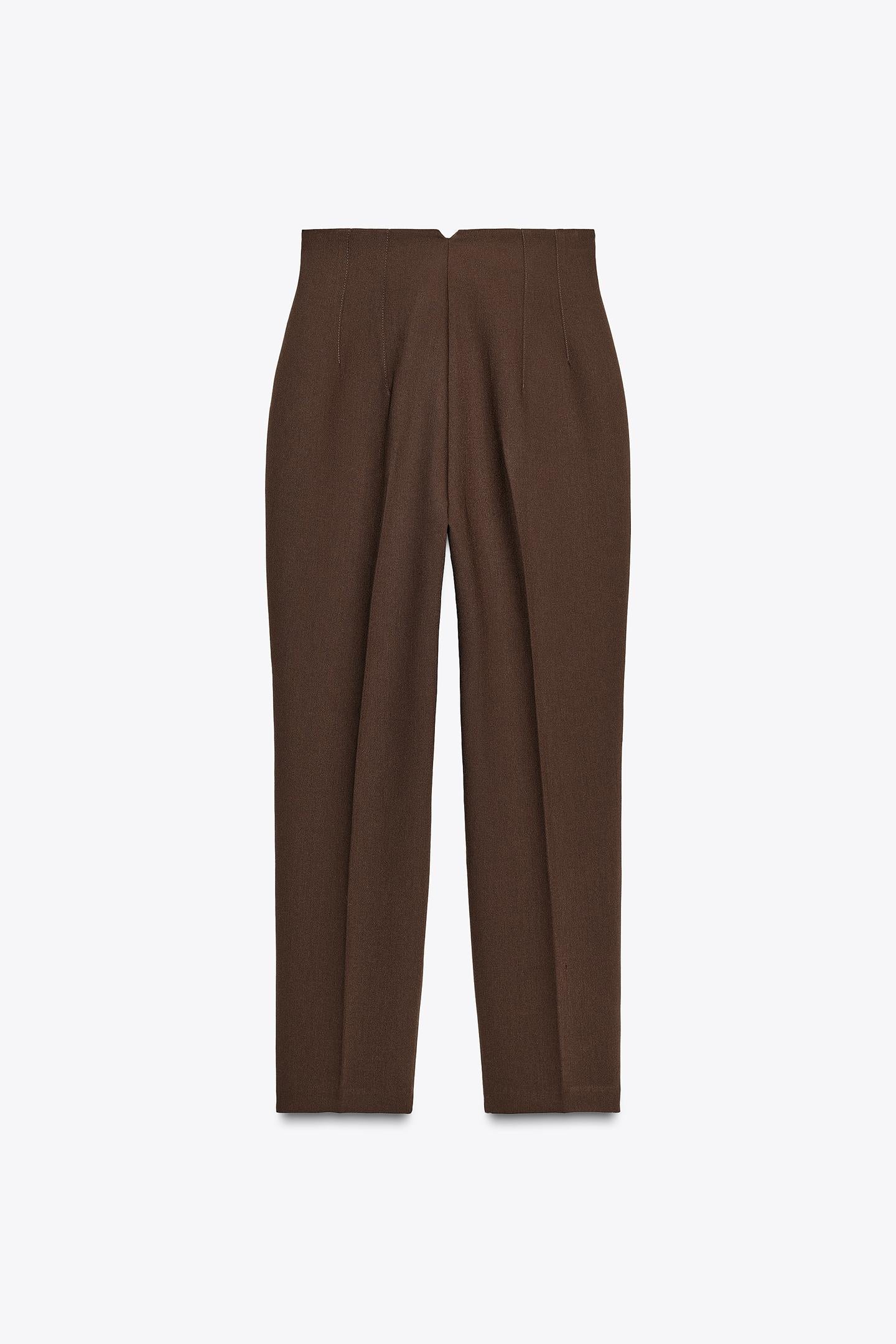 Hochtaillierte Hosen 