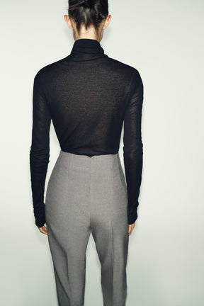 Hochtaillierte Hosen