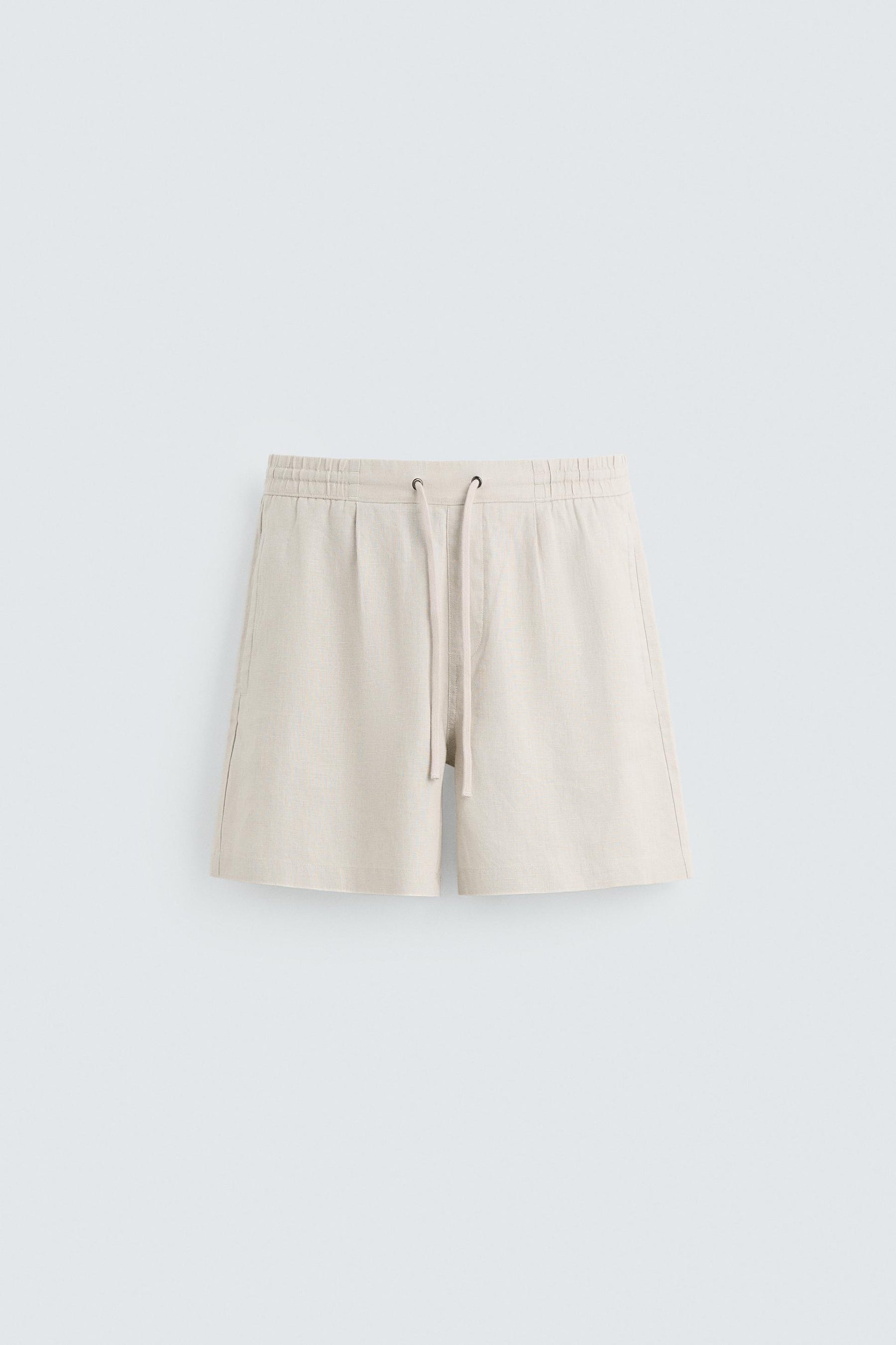 100% LINEN BERMUDA SHORTS - Image 6