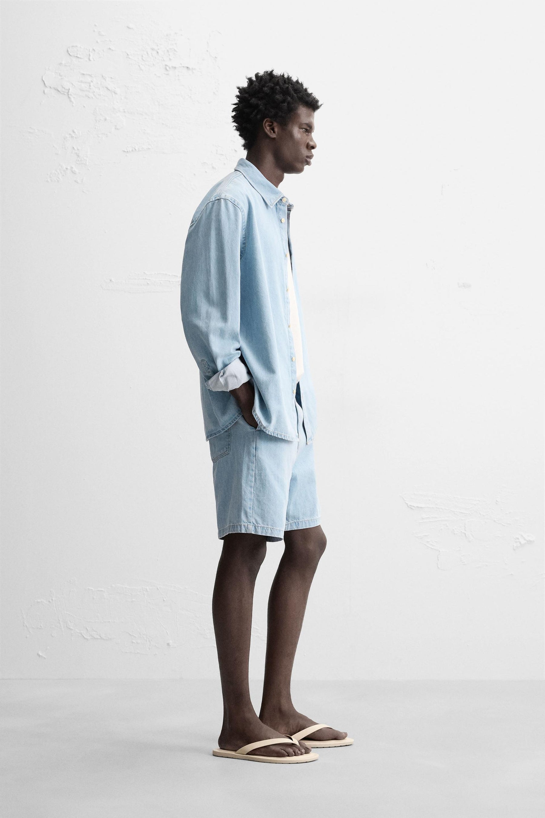 DENIM SHORTS - Image 4