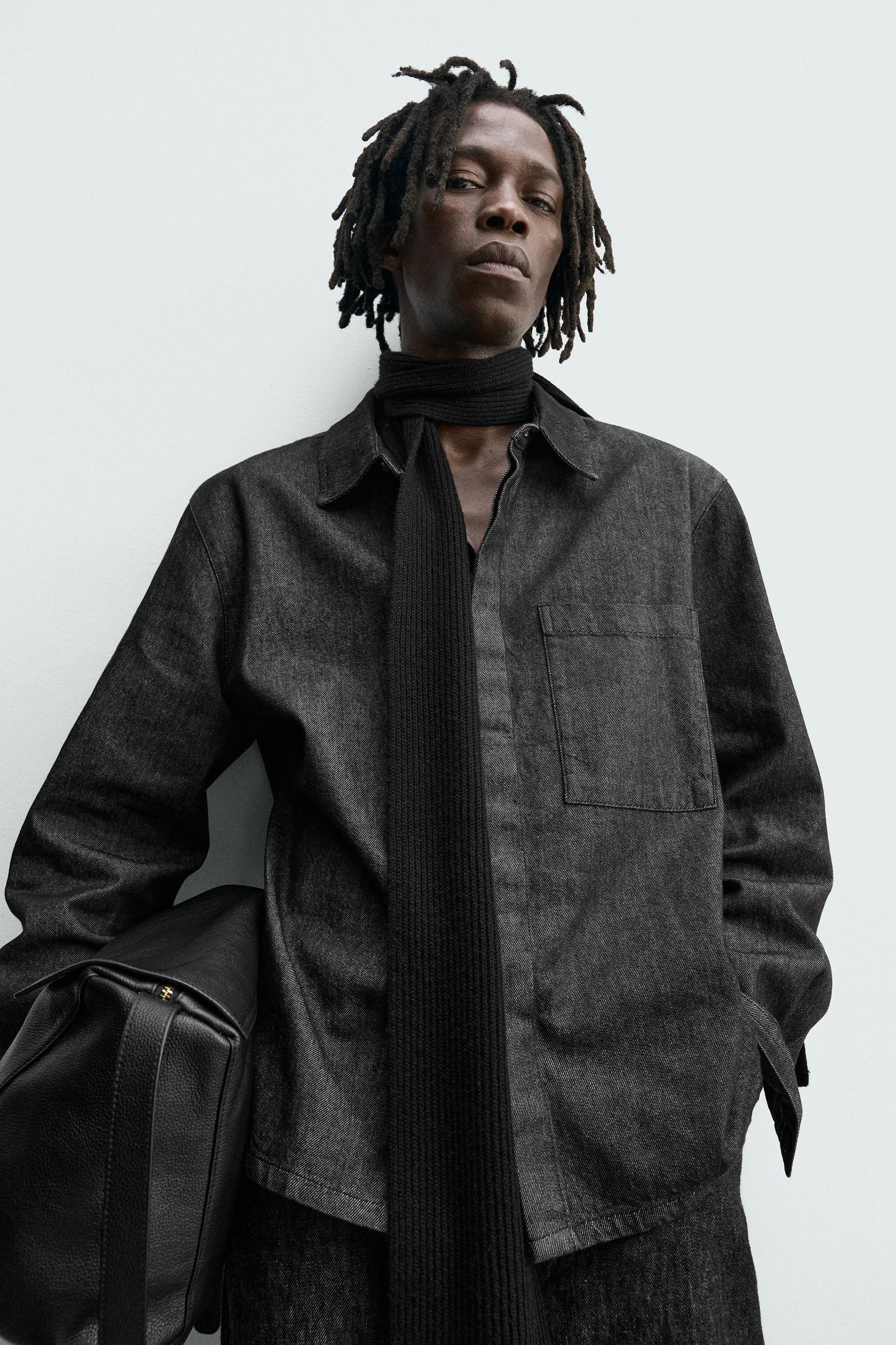 WASHED DENIM SHIRT - Image 5