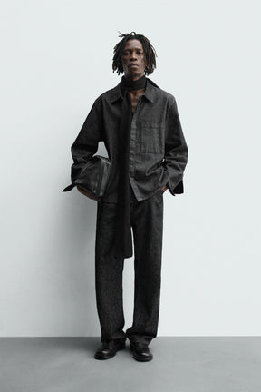 WASHED DENIM SHIRT - Image 1