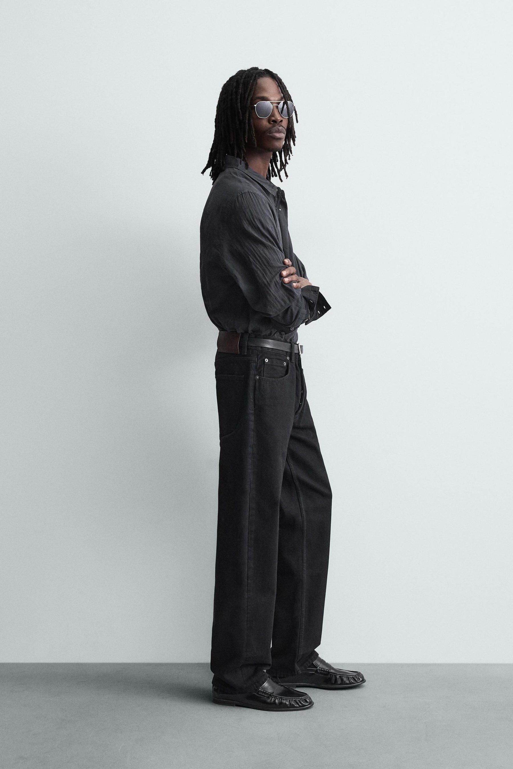 FLUID DENIM SHIRT - Image 4