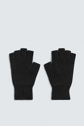 Fingerlose Wollhandschuhe