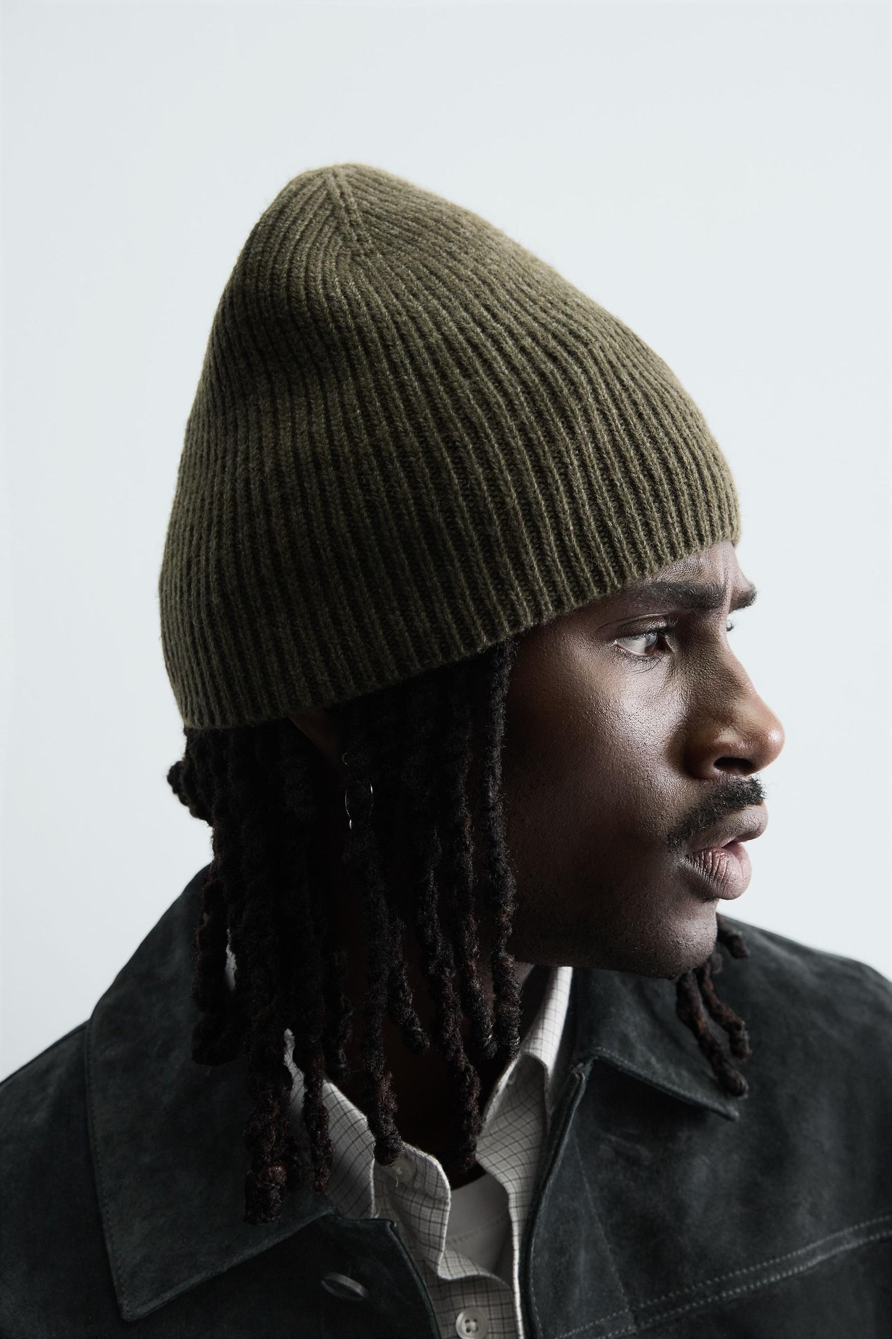 RIBBED WOOL BEANIE - Image 2