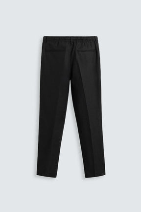 REGULAR FIT LINEN TROUSERS - Image 7