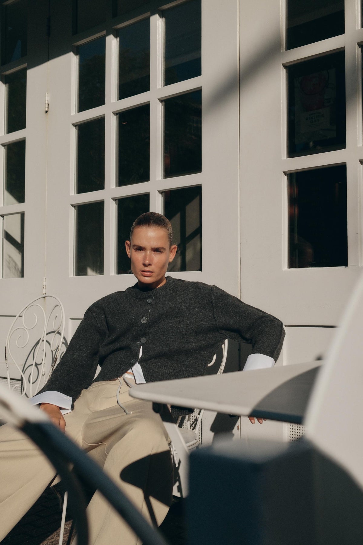 Kombinierter Cardigan