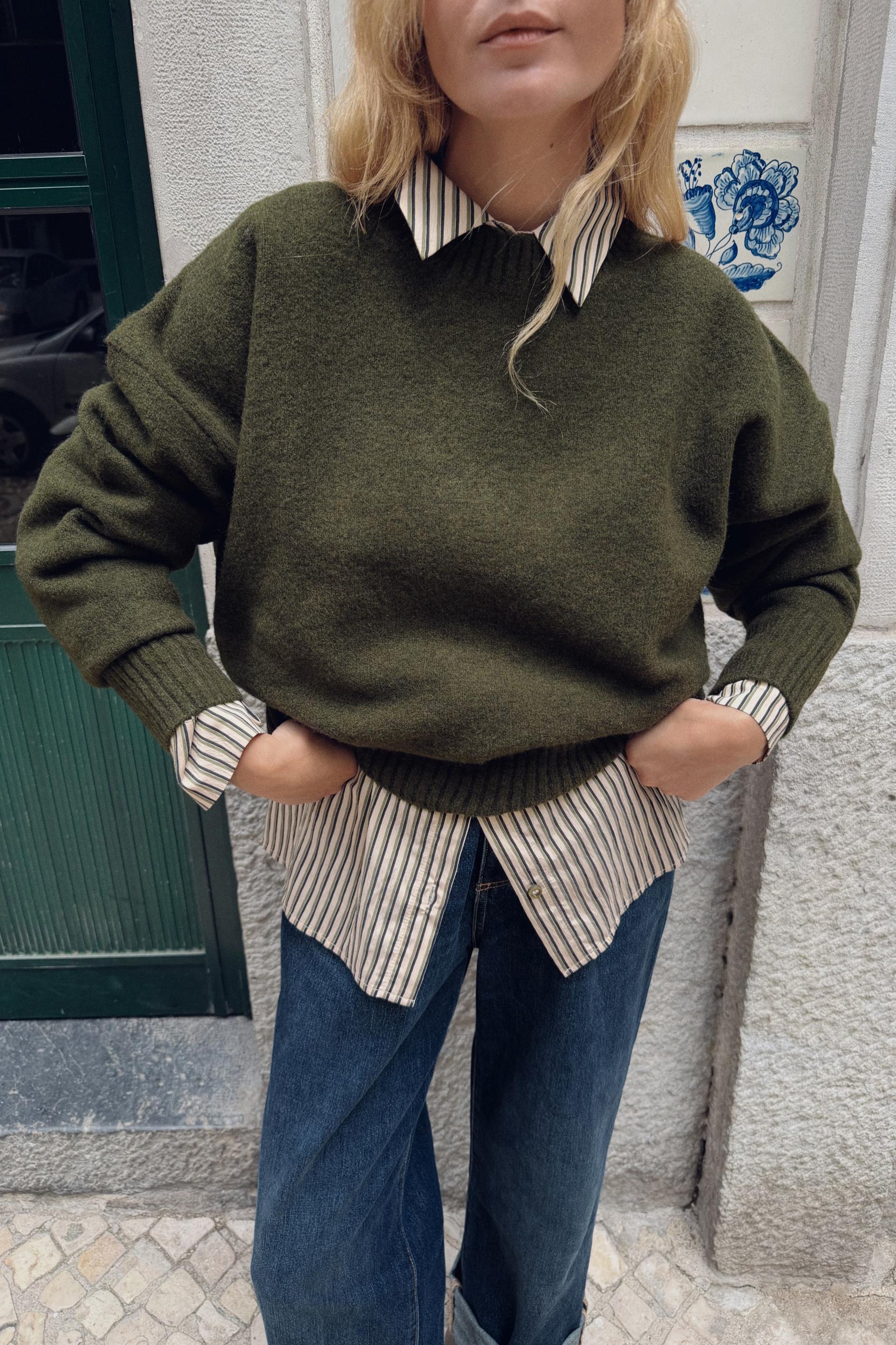 Weicher Strickpullover