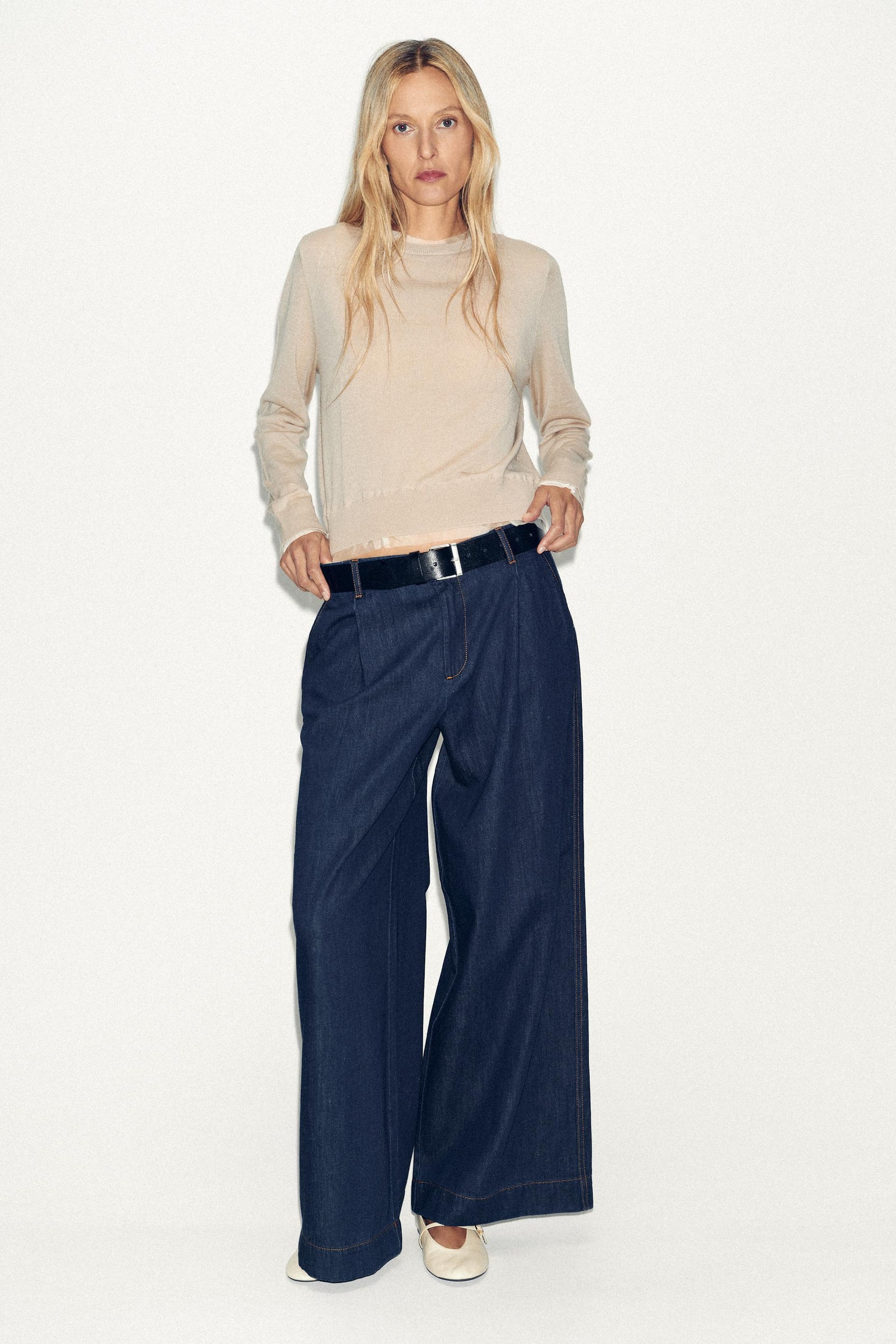 Strickpullover aus Wollmischung