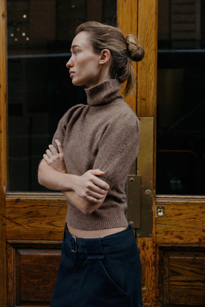 Pullover mit Puffärmeln