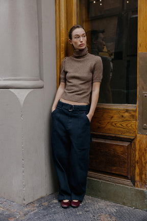 Pullover mit Puffärmeln