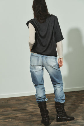 DOUBLE-LAYER KNIT JUMPER - Image 5