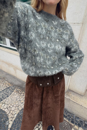 Jacquard-Strickpullover