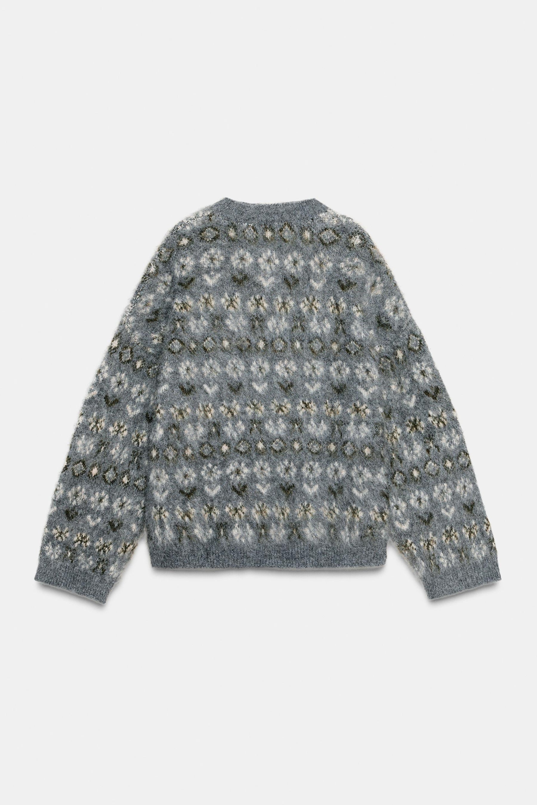 Jacquard-Strickpullover
